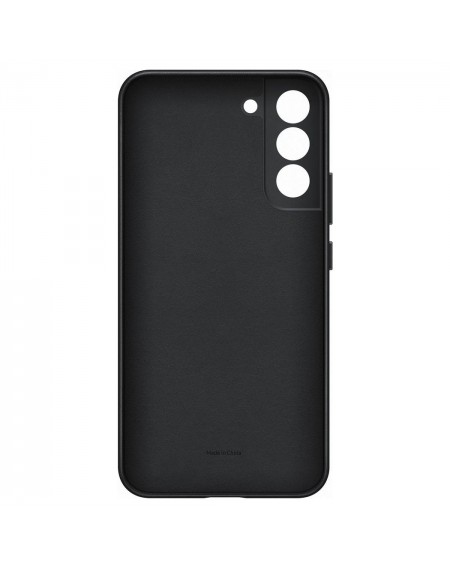 Samsung Leather Cover Genuine Leather Samsung Galaxy S22 + (S22 Plus) Black (EF-VS906LBEGWW)
