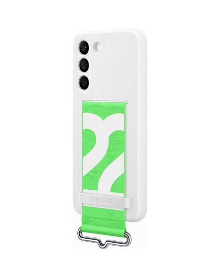 Samsung Silicone Cover Rubber Silicone Cover Case for Samsung Galaxy S22 white (EF-GS901TWEGWW)