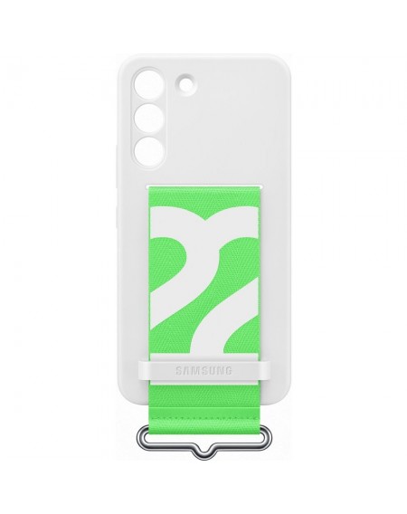 Samsung Silicone Cover Rubber Silicone Cover Case for Samsung Galaxy S22 white (EF-GS901TWEGWW)