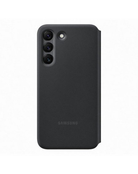 Samsung LED View Cover case with LED display for Samsung Galaxy S22 black (EF-NS901PBEGEE)
