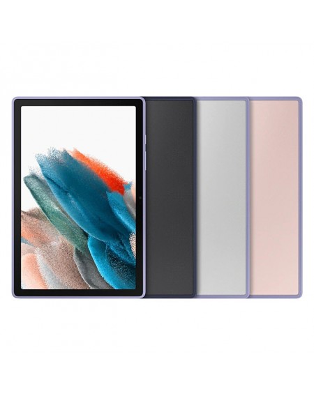 Samsung Clear Edge Cover Case for Samsung Galaxy Tab A8 10.5 Navy Blue (EF-QX200TNEGWW)