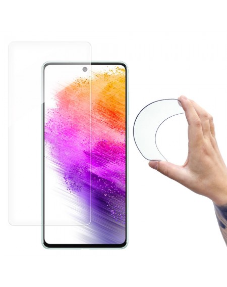 Wozinsky Nano Flexi Hybrid Flexible Glass Film Samsung Galaxy A73 Tempered Glass