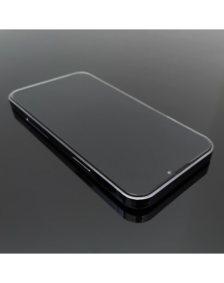 Wozinsky Full Cover Flexi Nano glass film tempered glass with a frame for Samsung Galaxy A73 transparent