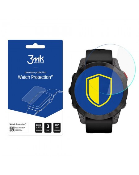 Garmin Epix 2 - 3mk Watch Protection™ v. FlexibleGlass Lite