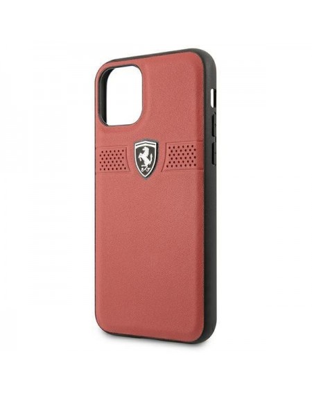 Ferrari FEOBAHCN58RE iPhone 11 Pro 5,8" czerwony/red hardcase Off Track Leather