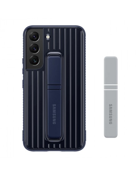 Samsung Protective Standing Cover Case for Samsung Galaxy S22 Navy Blue (EF-RS901CNEGWW)