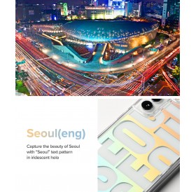 Ringke Fusion Design Armored Case Cover with Gel Frame for Samsung Galaxy S22 transparent (Seoul) (F592R89)