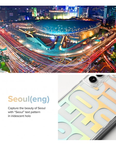 Ringke Fusion Design Armored Case Cover with Gel Frame for Samsung Galaxy S22 transparent (Seoul) (F592R89)