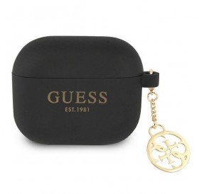 Guess GUA3LSC4EK AirPods 3 cover czany/black Charm 4G Collection