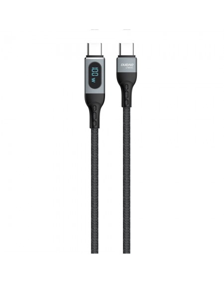 Dudao cable USB Type C - USB Type C fast charging PD 100W 1m black (L7MaxC)