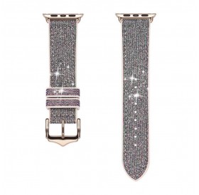 Dux Ducis Strap Watch 7 Band 7/6/5/4/3/2 / SE (41/40 / 38mm) Wristband Bracelet Bracelet Green (Sparkle Version)