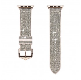 Dux Ducis Strap Watch 7 Band 7/6/5/4/3/2 / SE (45/44 / 42mm) Wristband Bracelet Bangle Silver (Sparkle Version)