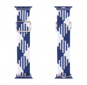 Dux Ducis Strap Watch 7 Band 7/6/5/4/3/2 / SE (41/40 / 38mm) Wristband Bracelet Bracelet Blue / White (Mixture Version)