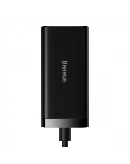 Baseus GaN3 Pro fast universal GaN charger 2 x USB Type C / 2x USB 100W PD3.0, QC4.0 +, AFC black (CCGP000101)