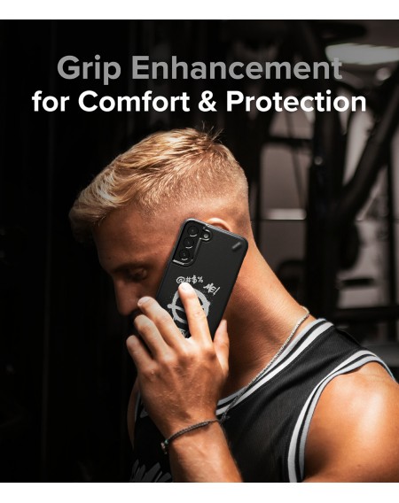 Ringke Onyx Design Durable TPU Cover for Samsung Galaxy S22 black (Graffiti) ()