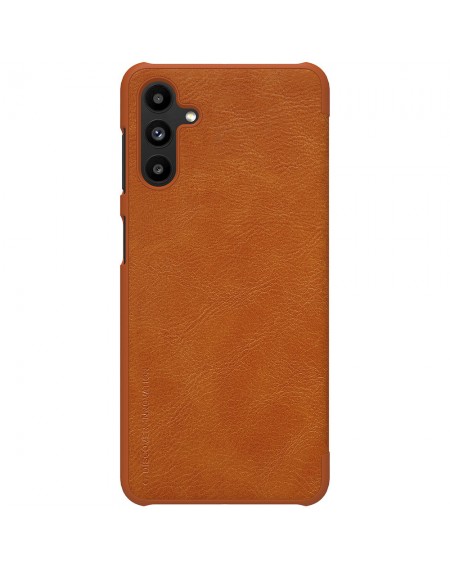 Nillkin Qin leather holster for Samsung Galaxy A13 5G brown