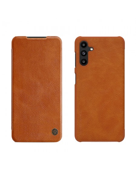 Nillkin Qin leather holster for Samsung Galaxy A13 5G brown