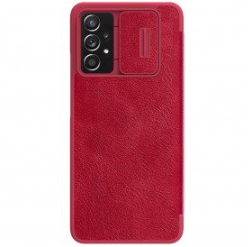 Nillkin Qin leather holster for Samsung Galaxy A73 red