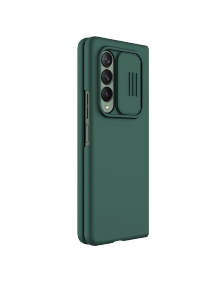 Nillkin CamShield Silky Silicone Case cover with camera cover for Samsung Galaxy Z Fold 3 green