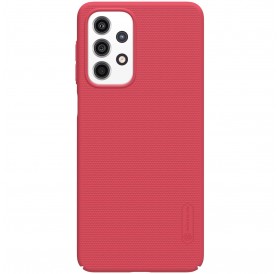 Nillkin Super Frosted Shield reinforced case cover + stand Samsung Galaxy A33 5G red