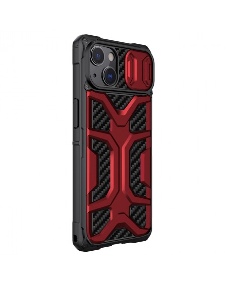 Nillkin Adventruer Case iPhone 13 case armored cover with camera cover red