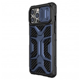 Nillkin Adventruer Case case for iPhone 13 Pro Max armored cover with camera cover blue