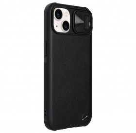 Nillkin CamShield Leather Case for iPhone 13 Camera cover black
