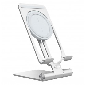 Nillkin PowerHold Mini Stand Smartphone Stand with Qi Wireless Charger 15W Silver (NKT01)