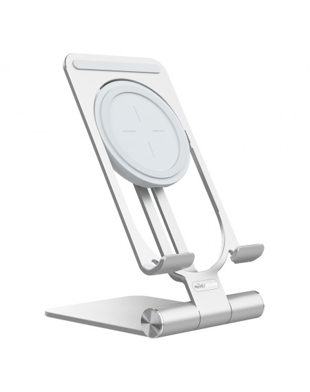 Nillkin PowerHold Mini Stand Smartphone Stand with Qi Wireless Charger 15W Silver (NKT01)