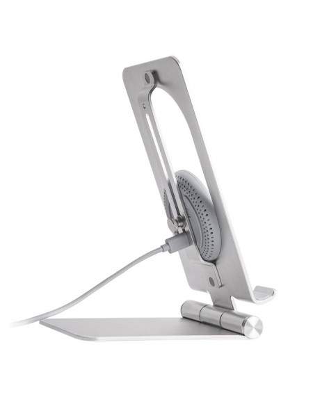 Nillkin PowerHold tablet stand with 15W Qi wireless charger silver (NKT01)