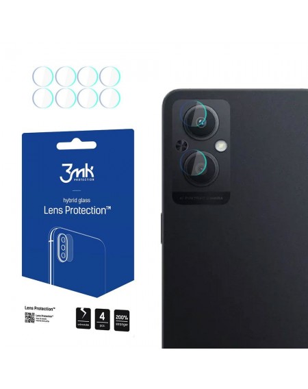 3MK Lens Protect Oppo A96 5G Camera lens protection 4 pcs
