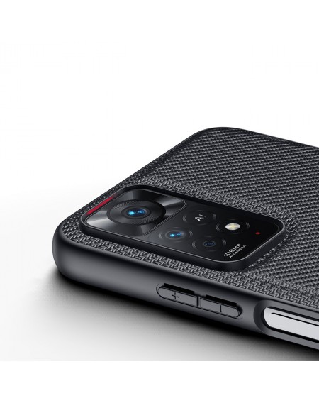 Dux Ducis Fino nylon case cover for Xiaomi Redmi Note 11 Pro 5G / 11 Pro black