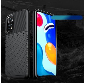 Thunder Case Flexible Armored Cover Sleeve for Xiaomi Redmi Note 11 Pro 5G / 11 Pro black