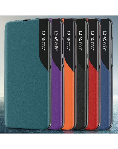 Eco Leather View Case Elegant Flip Cover Stand Function Xiaomi Redmi Note 11 Pro + 5G / 11 Pro 5G / 11 Pro Black