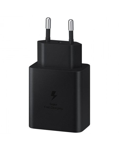 Samsung USB Type C Wall Charger 45W PD PPS + USB Type C Cable Black (EP-T4510XBEGEU)