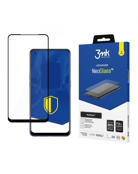 3MK NeoGlass Oppo A74 5G black / black