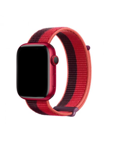 Dux Ducis Strap Watch Strap 8/7/6/5/4/3/2 / SE (41/40 / 38mm) Wristband Bracelet Bracelet Red (Sport Version)