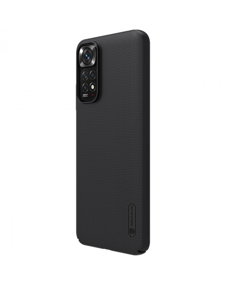 Nillkin Super Frosted Shield toughened case cover + stand for Xiaomi Redmi Note 11S / Note 11 black
