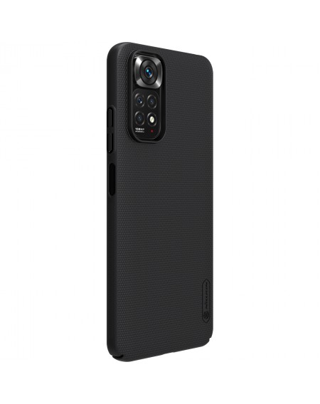 Nillkin Super Frosted Shield toughened case cover + stand for Xiaomi Redmi Note 11S / Note 11 black