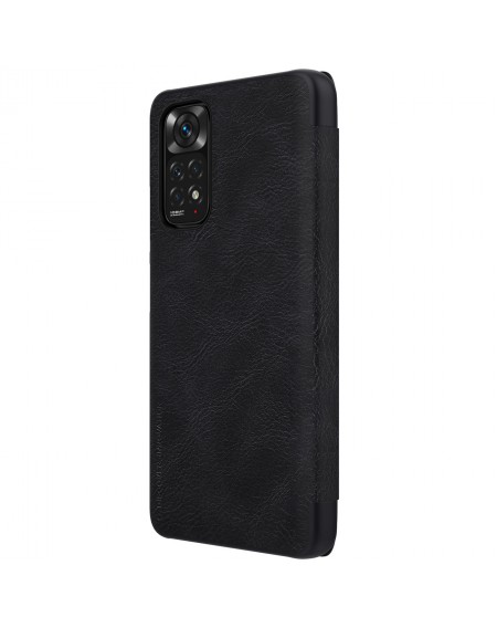 Nillkin Qin leather holster case for Xiaomi Redmi Note 11S / Note 11 black