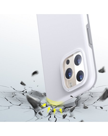 Choetech MFM Anti-drop case Made For MagSafe for iPhone 13 Pro white (PC0113-MFM-WH)
