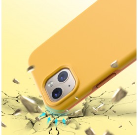 Choetech MFM Anti-drop case Made For MagSafe for iPhone 13 mini orange (PC0111-MFM-YE)