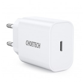 Choetech USB wall charger Type C PD 20W white (Q5004 V4)