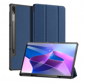 Dux Ducis Domo foldable cover tablet case with Smart Sleep function Lenovo Tab P12 Pro blue