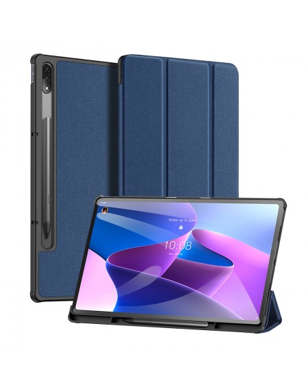 Dux Ducis Domo foldable cover tablet case with Smart Sleep function Lenovo Tab P12 Pro blue