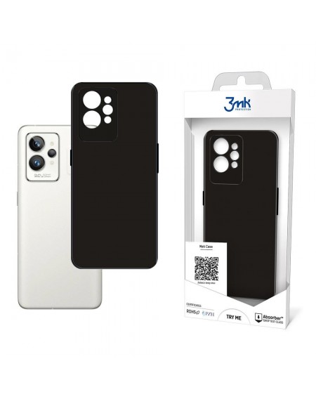 3MK Matt Case Realme GT 2 Pro black / black