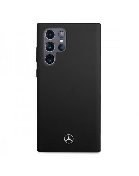 Mercedes MEHCS22LSILBK S22 Ultra S908 czarny/black hardcase Silicone