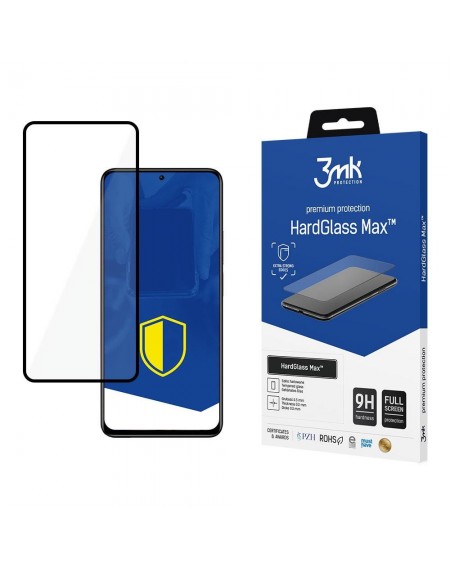 3MK HardGlass Max Xiaomi Redmi Note 11S / 11 4G black / black, FullScreen Glass