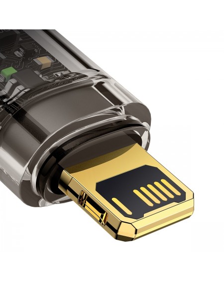 Baseus Explorer Series cable USB - Lightning 2.4A cable 1 m black (CATS000401)
