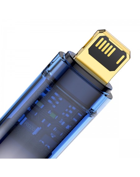 Baseus Explorer Series cable USB - Lightning 2.4A 2m blue (CATS000503)